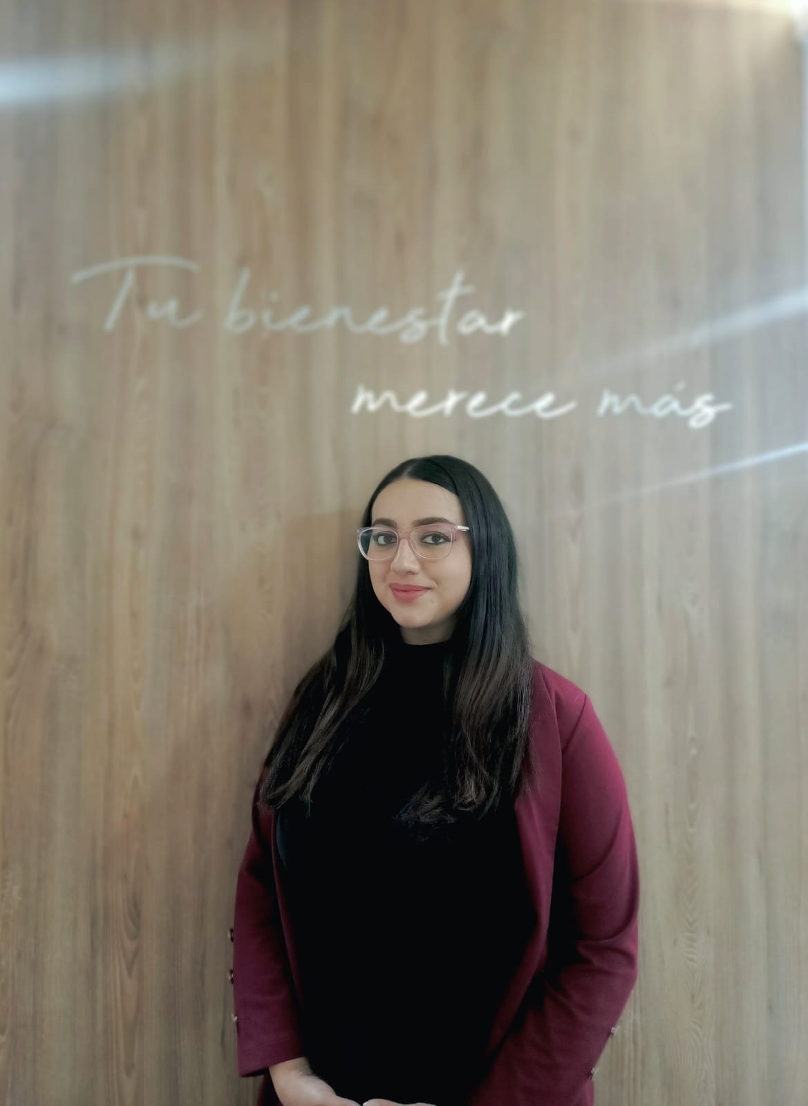 Psicóloga en consulta